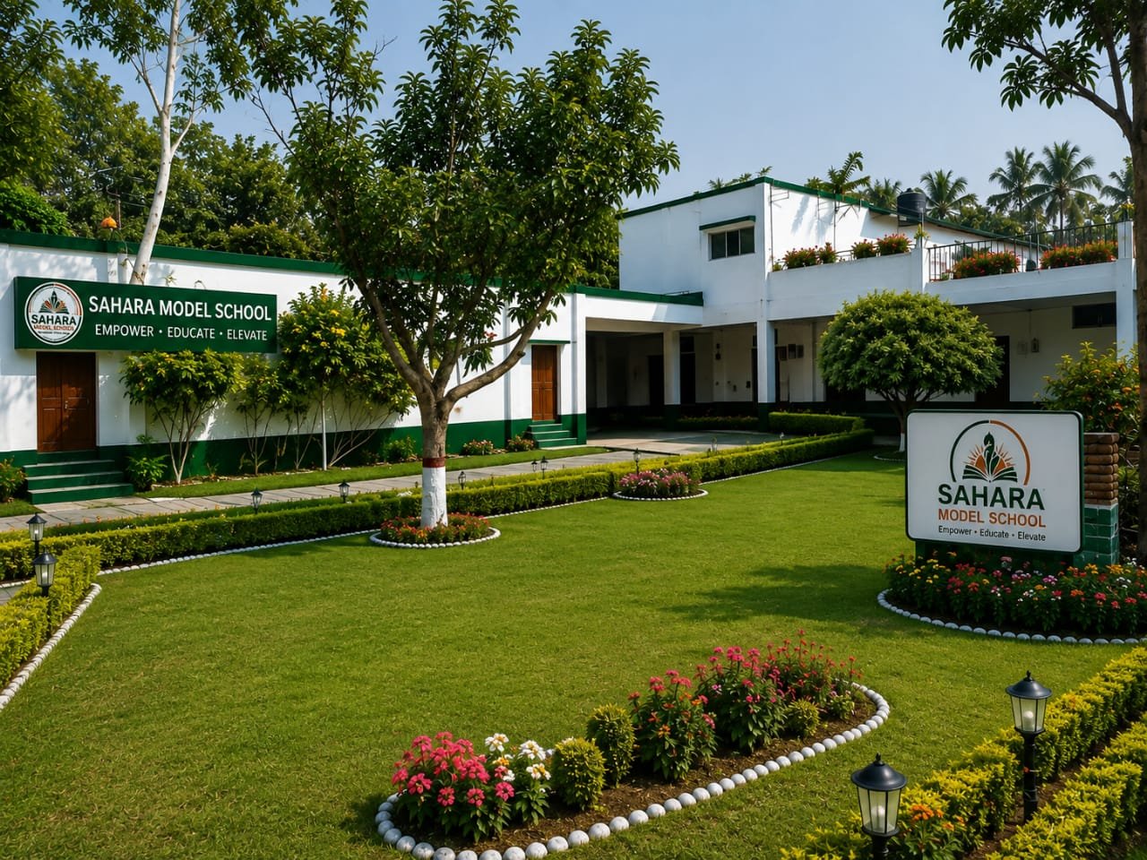 Sahara Model School CCTV Security System